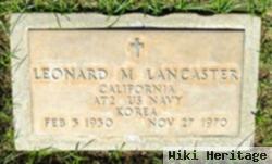 Leonard M Lancaster