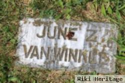 June Zacharias Van Winkle