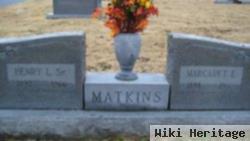 Henry L Matkins, Sr