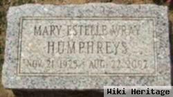 Mary Estelle Wray Humphreys