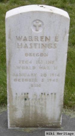 Warren E. Hastings