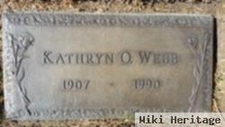 Kathryn O Webb