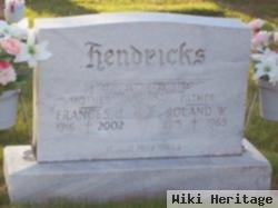 Frances J Vanden Hoogen Hendricks