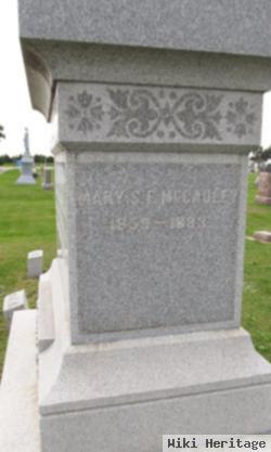 Mary S Fleming Mccauley