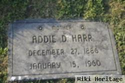 Addie D Harr