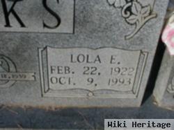 Lola E. Hicks