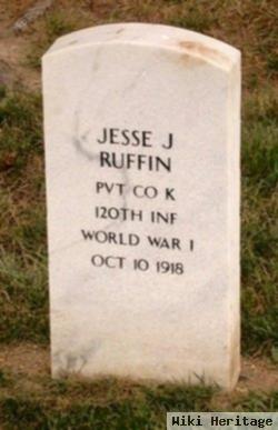 Pvt Jesse John Ruffin