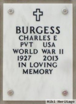 Charles E Burgess