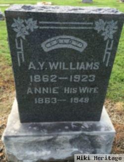 Anna "annie" Garrett Williams