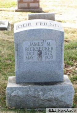 James Monroe Ricksecker