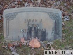 Sarah Jane Gibbs