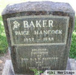 Paige Ruth Hancock Baker