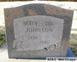 Betty Lou Johnson