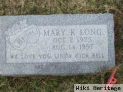 Mary K Long