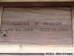 Claude William Rigdon