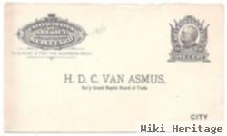 Henry D C Van Asmus