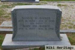 Nannie M. Barker