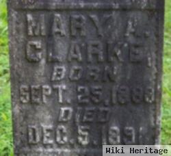 Mary A Clarke