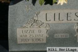 Elizabeth Dee "lizzie" Pruitt Liles
