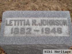 Letitia R. Burton Johnson