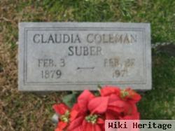 Claudia Coleman Suber