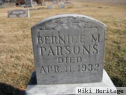 Bernice May Nixon Parsons