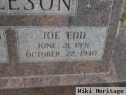 Joseph Edward "edd" Burleson