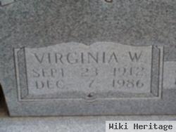 Virginia W Helvey