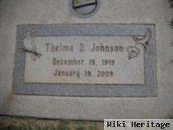 Thelma D. Johnson