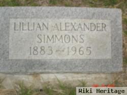 Lillian Alexander Simmons