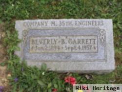 Beverly B. Garrett