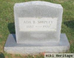 Ada B Shipley