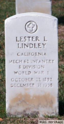 Lester L Lindley