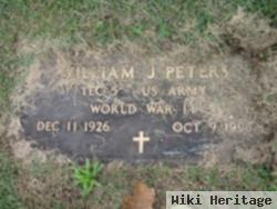 William J Peters, Jr.