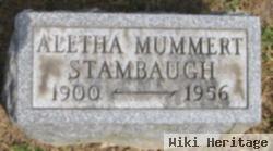 Aletha Mummert Stambaugh