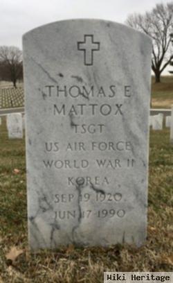 Thomas Edward Mattox