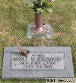 Mable M Orendorf