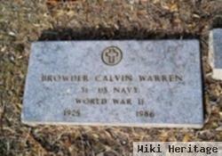 Warren Calvin "ben" Browder