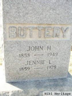 Louisa Jane "jennie" Brady Buttery