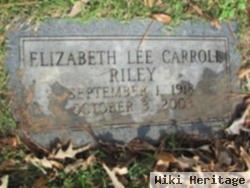 Elizabeth Lee Carroll Riley