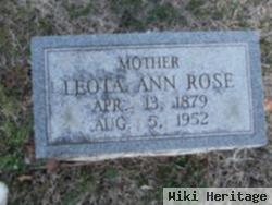 Leota Ann Rose