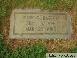 Ruby G. Batson