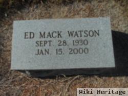 Ed Mack Watson