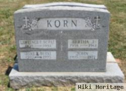 Bertha J Murphy Korn