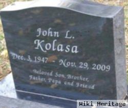 John L Kolasa