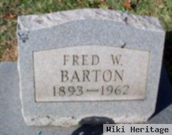 Fred W Barton