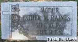 Esther Marie Bender Raines