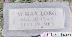 M. Max Lorg