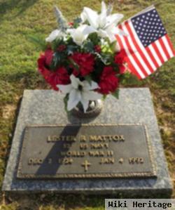 Lester Roy Mattox