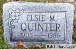 Elsie M Quinter